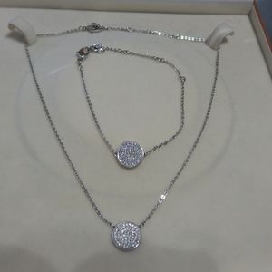 Swarovski Necklace and Bracelet set